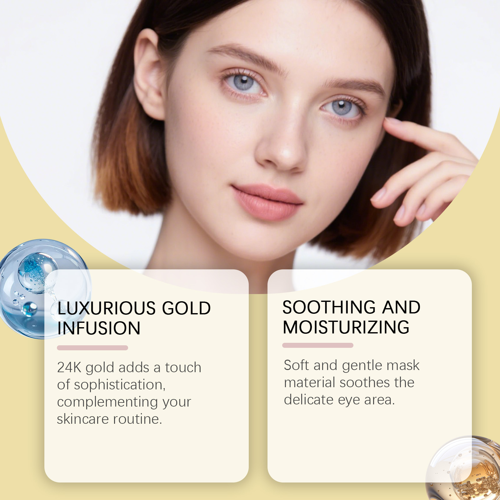 Moisturizing Repairing 24k Gol - Luxury Skincare Mask review and price