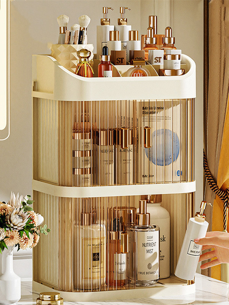 Cosmetics Storage Box Desktop  - Luxury Skincare Mask review and price