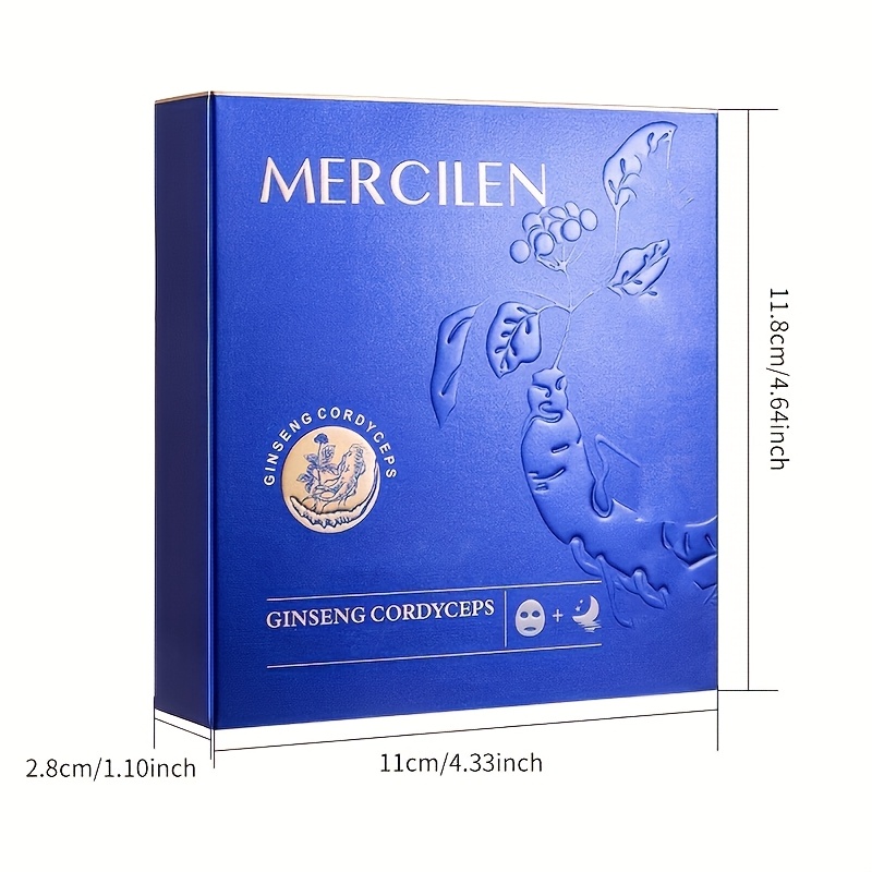MERCILEN Ginseng Cordyceps Col - Luxury Skincare Mask review and price