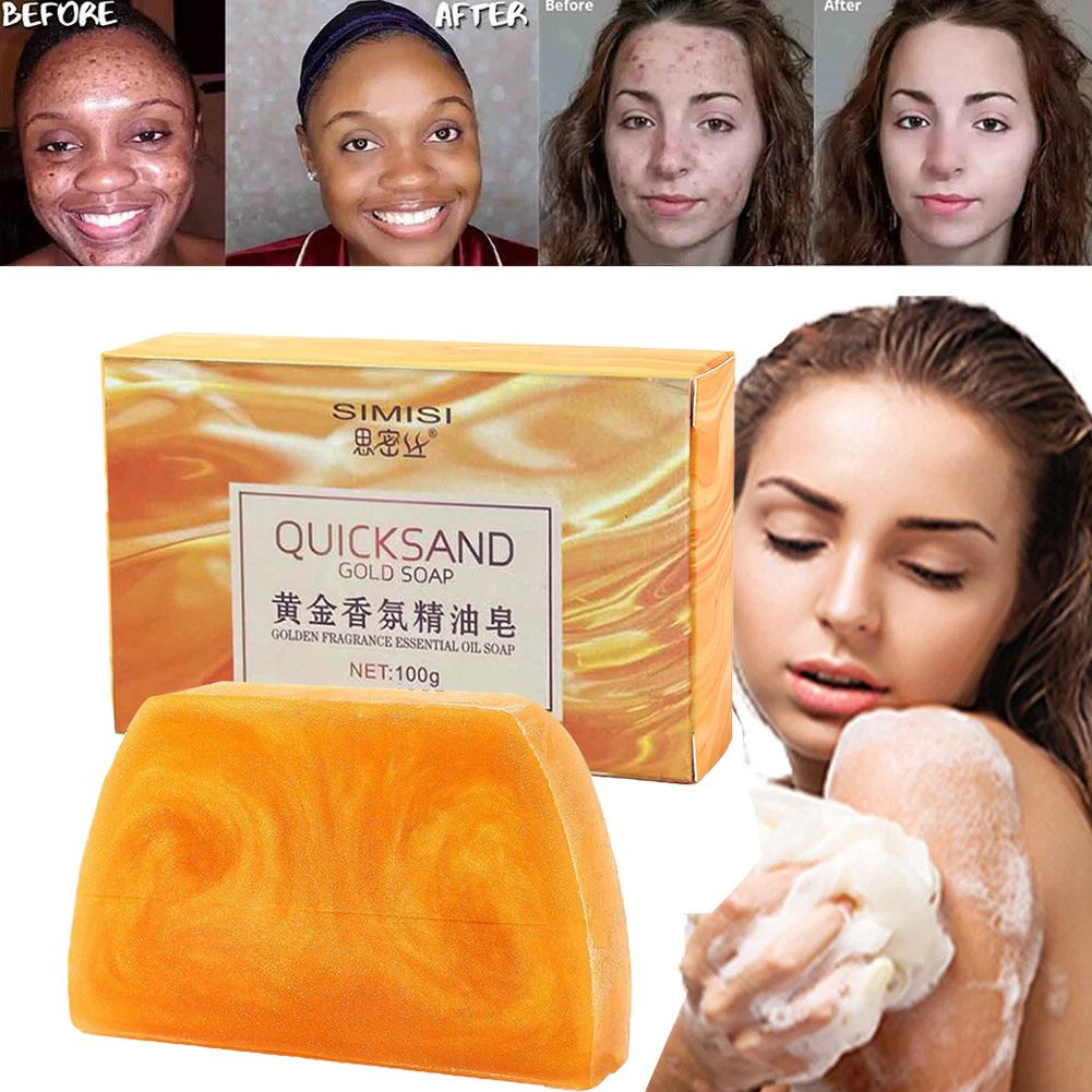 Handmade Gold Soap Trapezoidal - Luxury Skincare Oil review and price